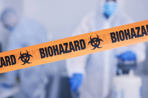 Professional Biohazard technician working in Brookhaven, PA